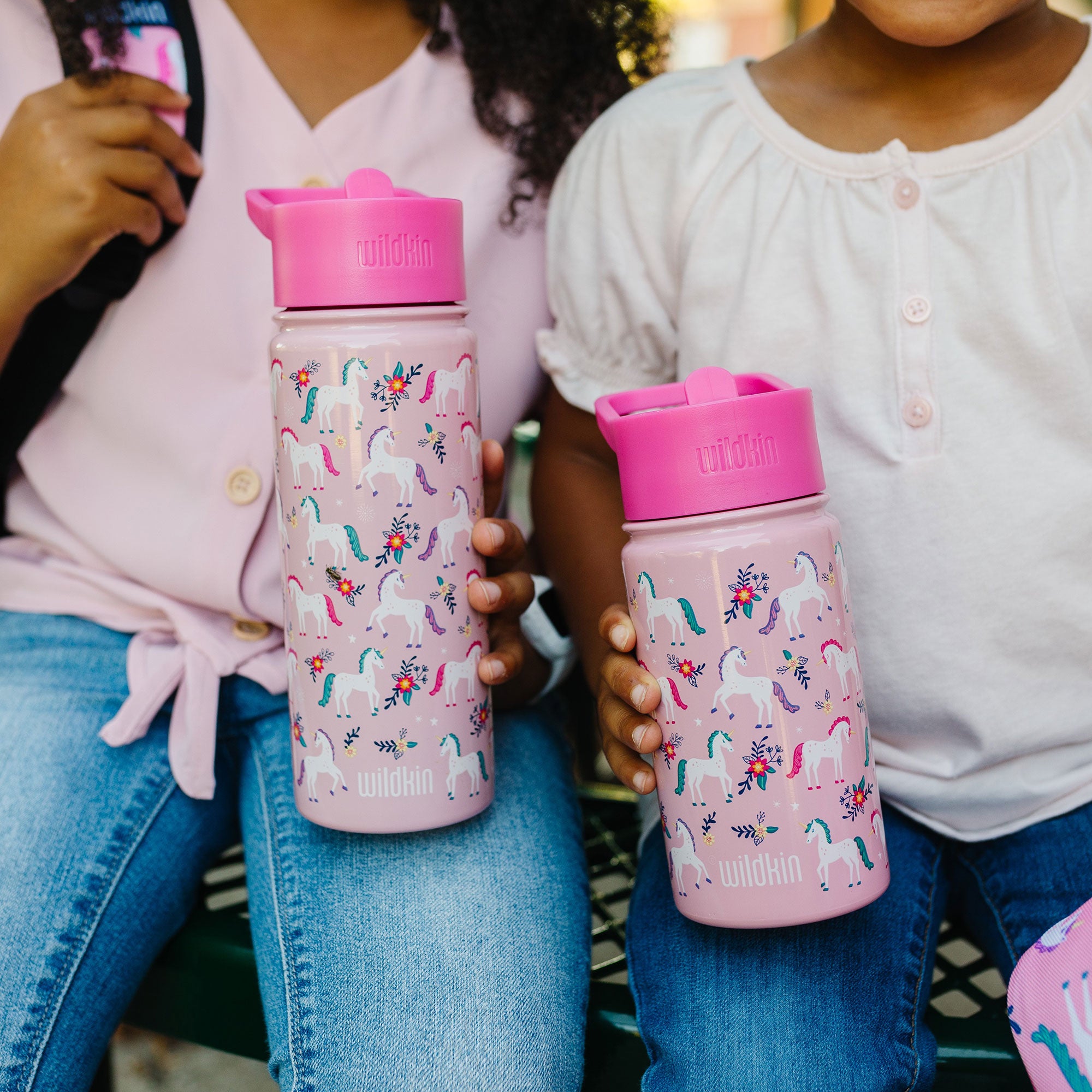 Magical Unicorns Steel Water Bottle