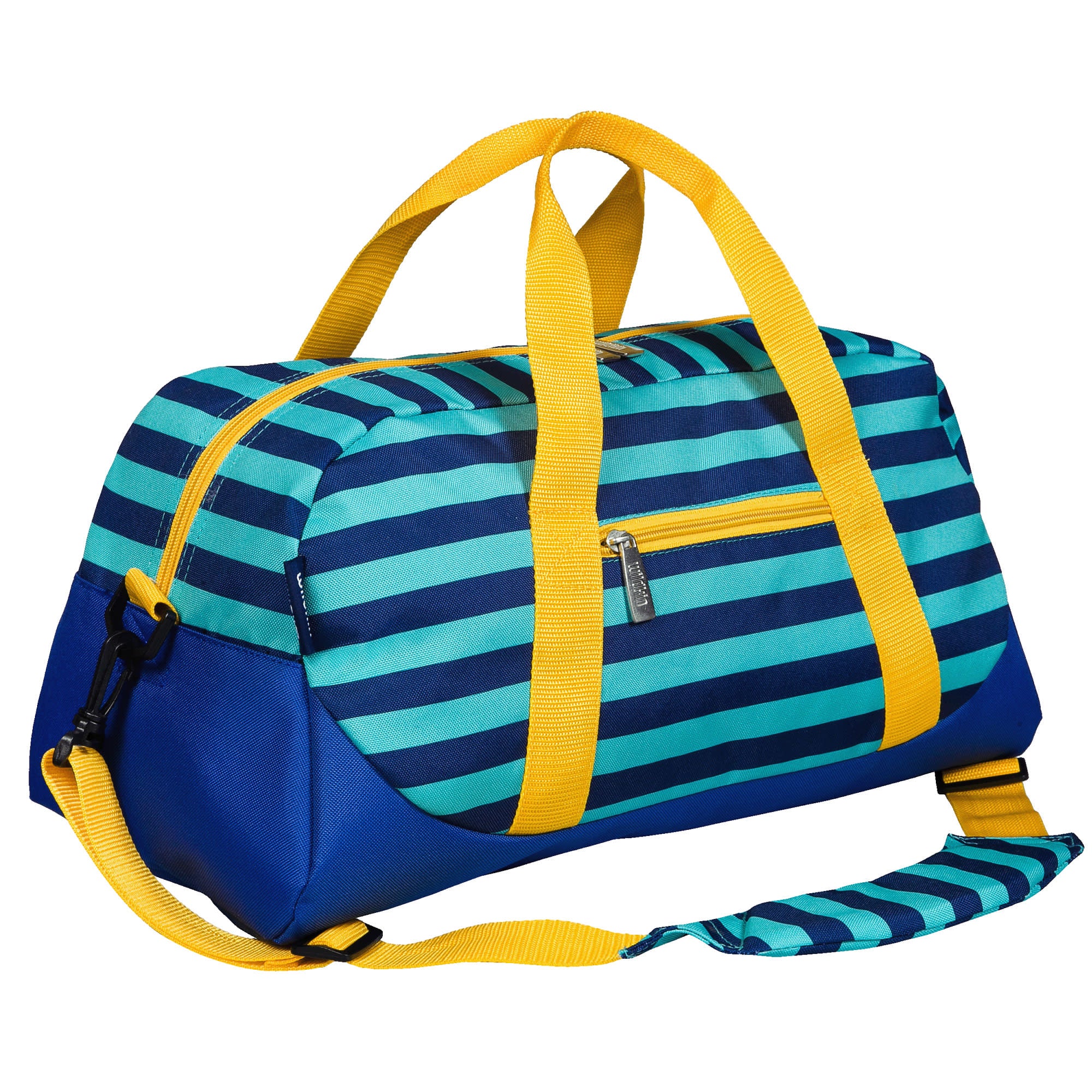 Blue Stripes Overnighter Duffel Bag