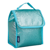 Blue Glitter Lunch Bag