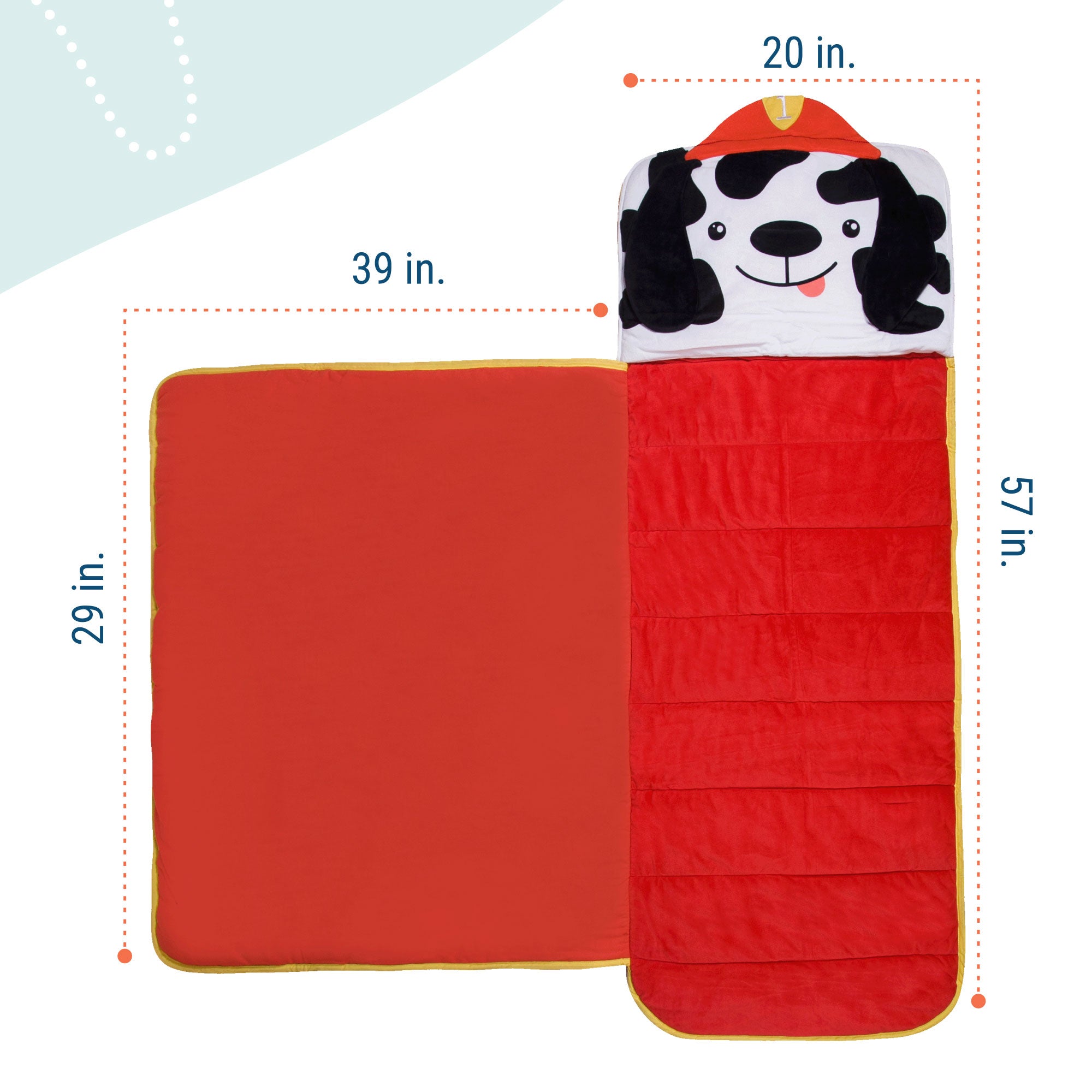 Wild Bunch Dalmatian Plush Nap Mat