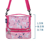 Magical Unicorns Two Compartment Lunch Bag