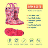 Magical Unicorns Rain Boots, size  5