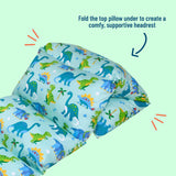 Dinosaur Land Microfiber Pillow Lounger