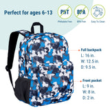 Blue Camo Backpack