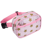Pink and Gold Stars Fanny Pack