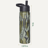 Mossy Oak Original Bottomland 22 oz Stainless Steel Water Bottle