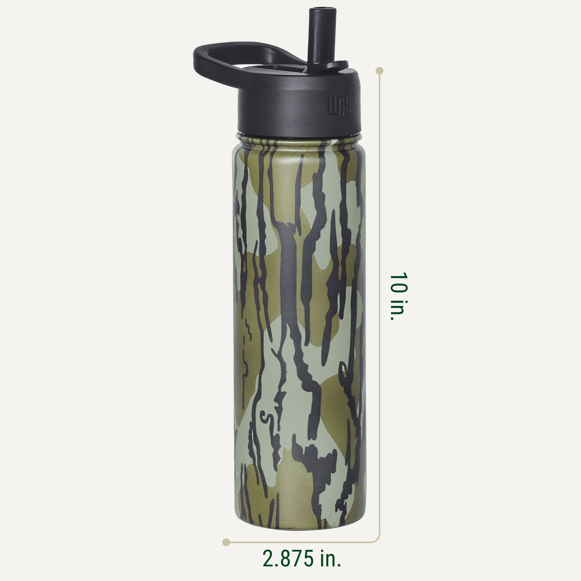 Mossy Oak Bottomland Steel Water Bottle
