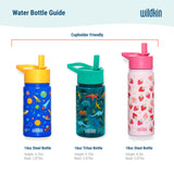 Wild Animals 18 oz Steel Water Bottle