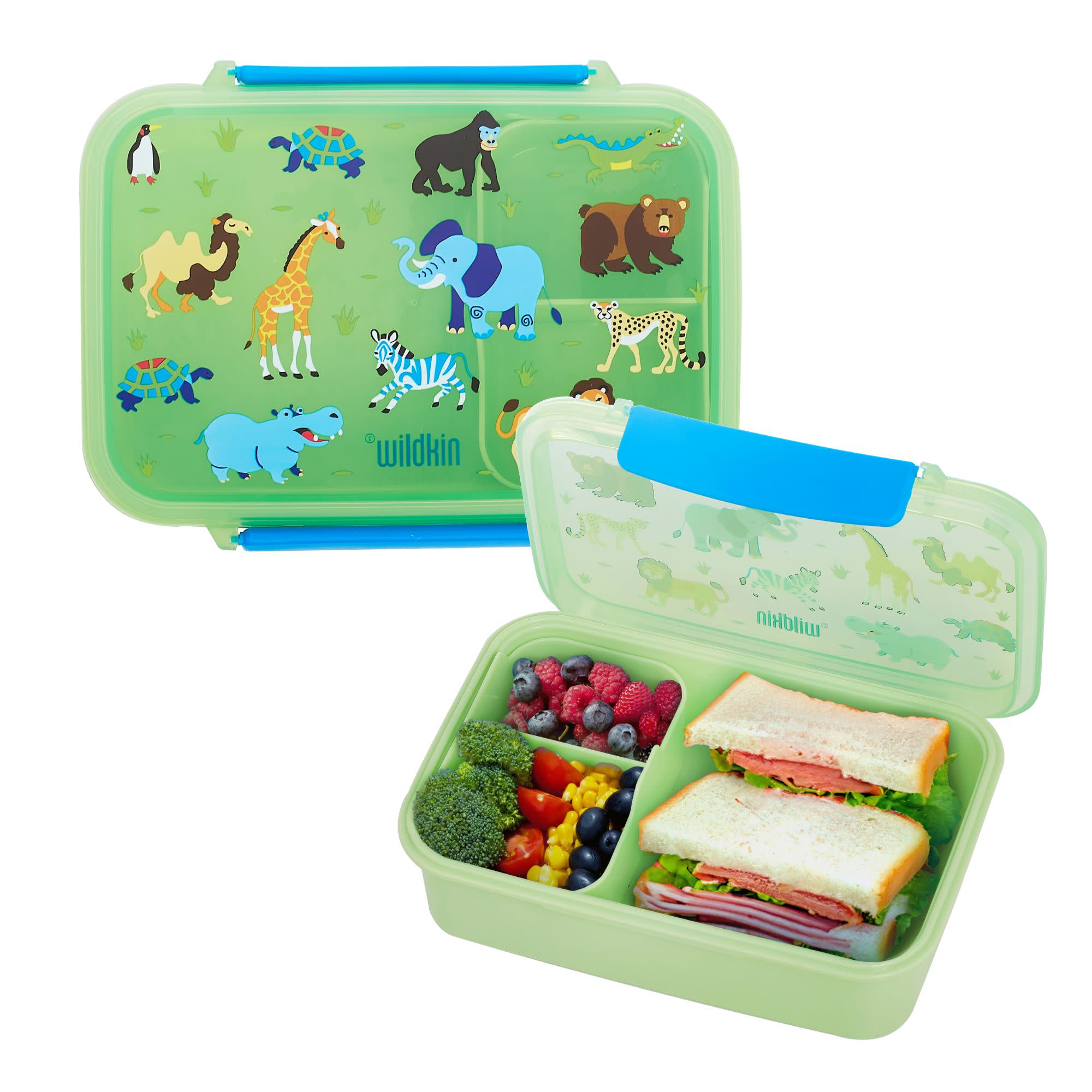 Wild Animals Reusable Food Container Bento Box