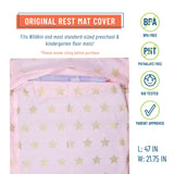 Pink and Gold Stars Original Rest Mat Cover