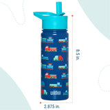 Transportation 18 oz Steel Water Bottle