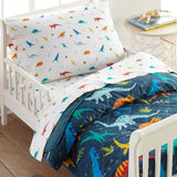 Jurassic Dinosaurs 100% Cotton Flannel Sheet Set