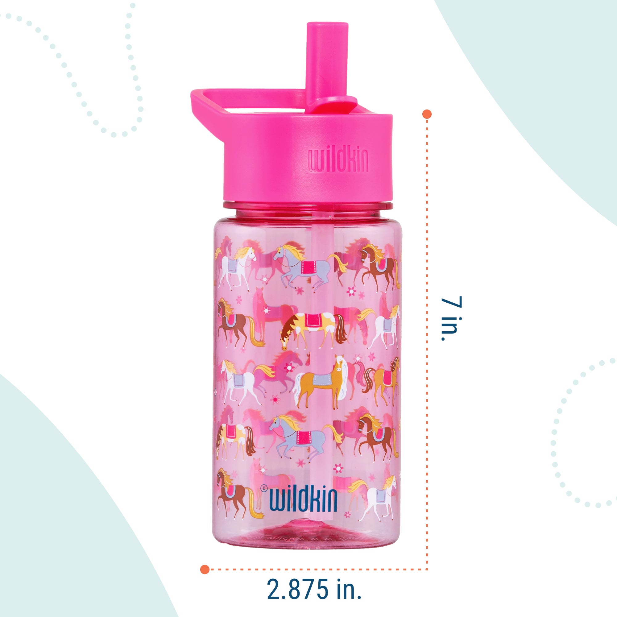 Horses Tritan Water Bottle
