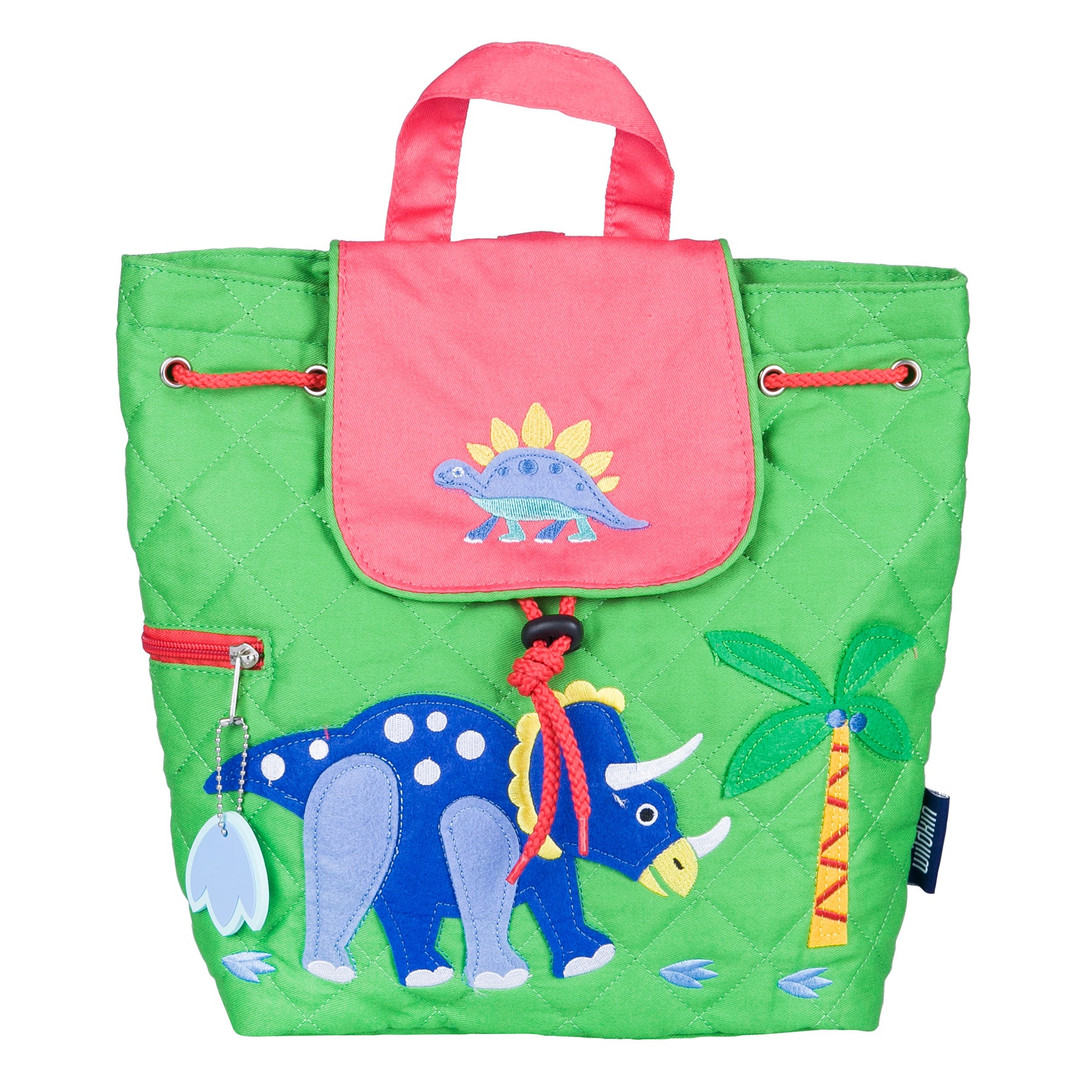 Dinosaur Land Quilted Backpack