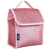 Pink Glitter Lunch Bag