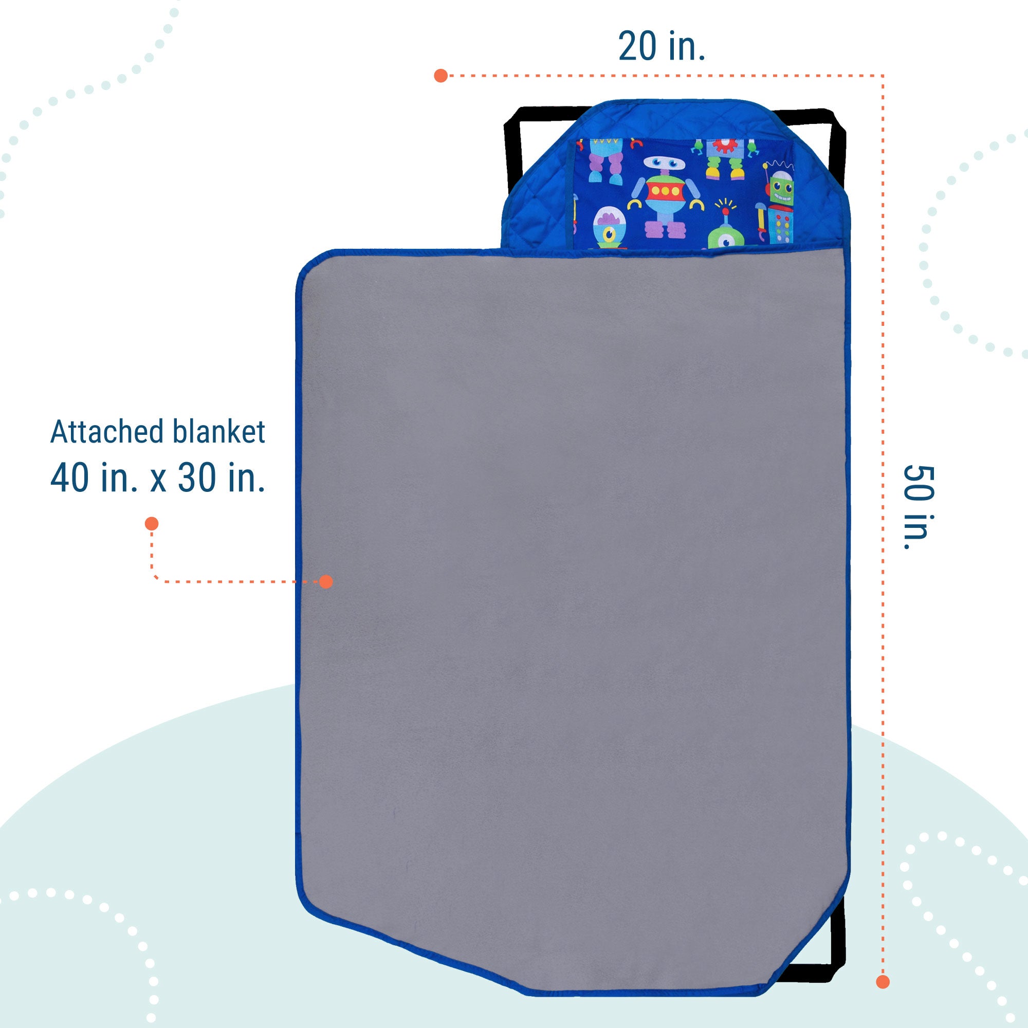 Robots Modern Nap Mat