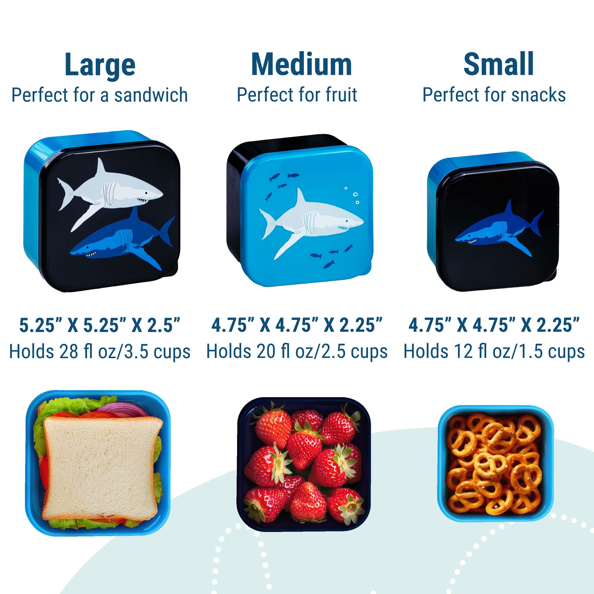Nested Snack Containers
