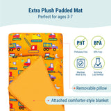 Under Construction Microfiber Kids Nap Mat