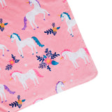 Magical Unicorns Velour Baby Blanket