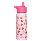 Strawberry Patch 18 oz Steel Water Bottle