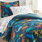 Jurassic Dinosaurs 5 pc Cotton Bed in a Bag - Twin