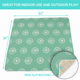 Baby Splat Mat - Rainbow Sun