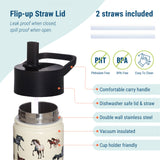 Horse Dreams Steel Water Bottle