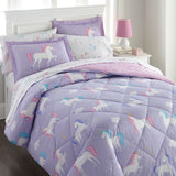 Unicorn 100% Cotton Percale Pillow Cases - 2 pack