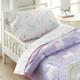 Unicorn 100% Cotton Percale Pillowcase