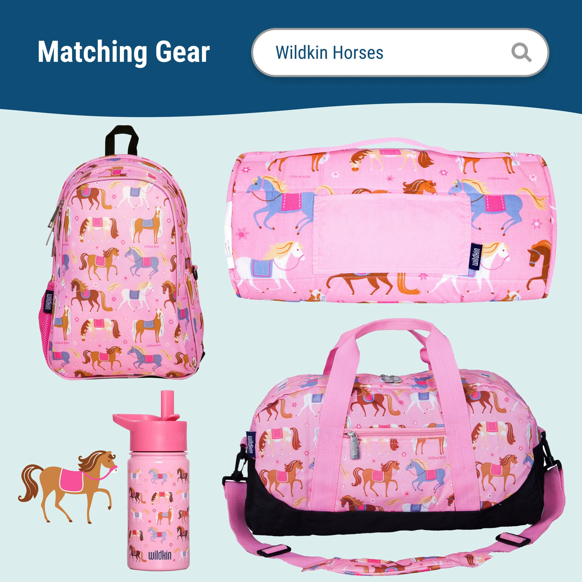 Horses Lunch Bag