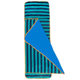 Blue Stripes Plush Nap Mat