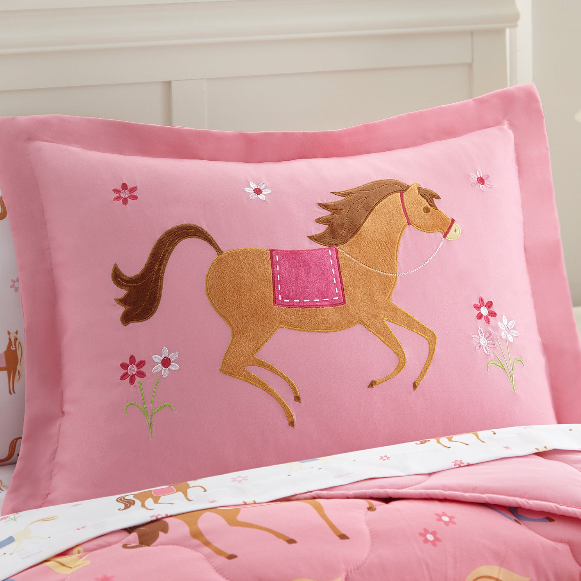 Horses 7 pc Microfiber Bed in a Bag - Full