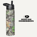 Mossy Oak Obsession 22 oz Stainless Steel Water Bottle