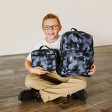 Black Camo 16 Inch Backpack