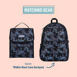 Black Camo Lunch Bag