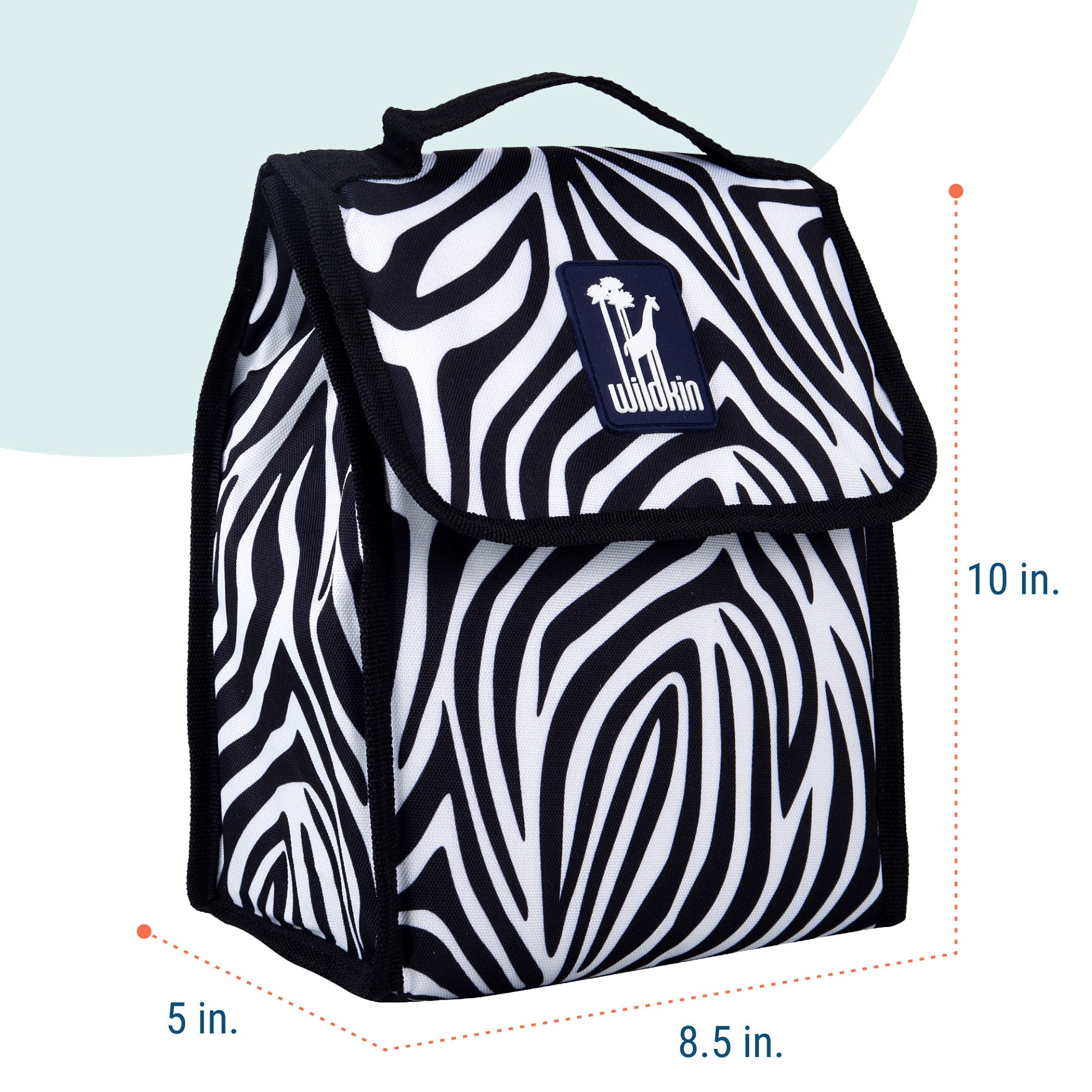 Zebra Lunch Bag