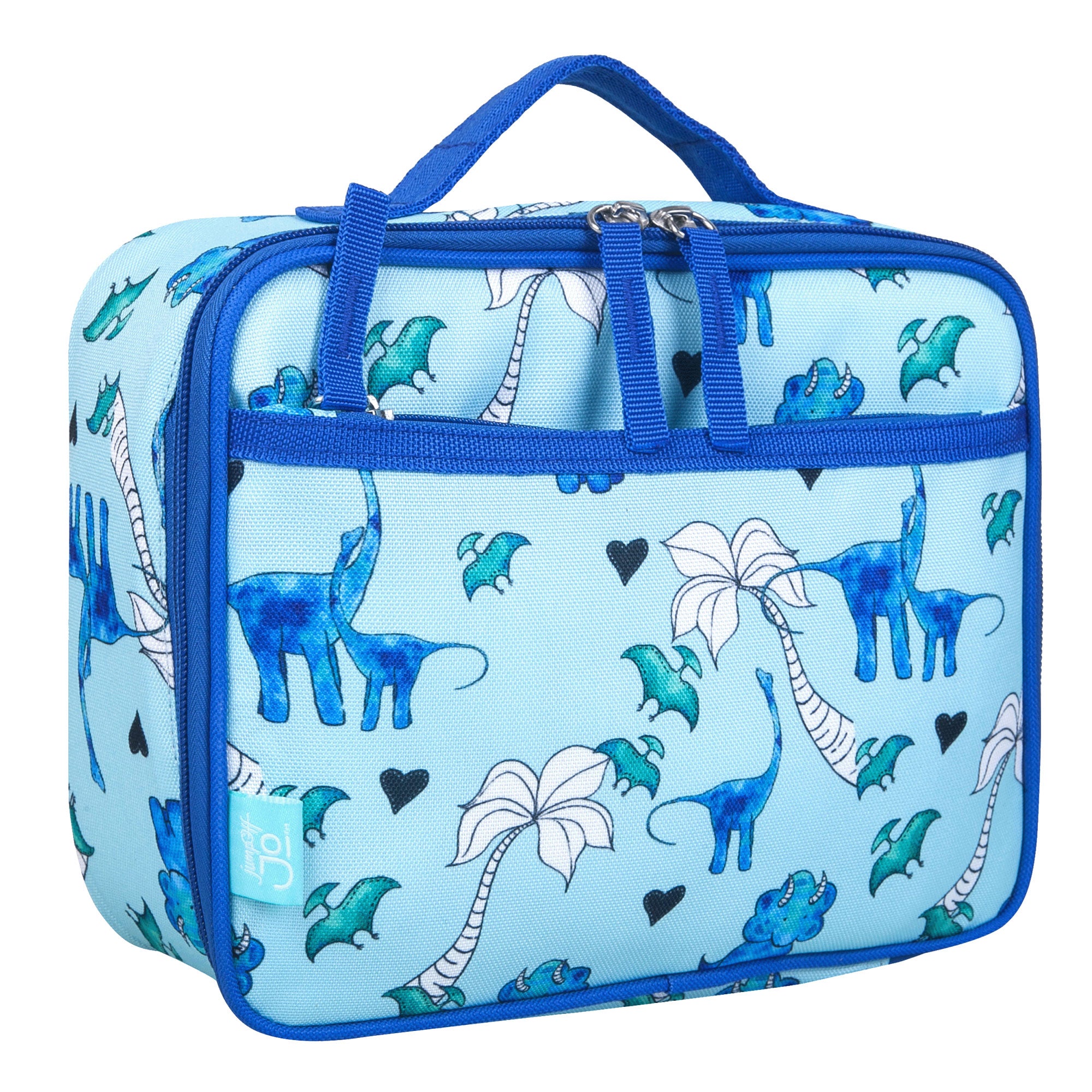 Blue Dino Lunch Box