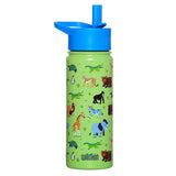 Wild Animals 18 oz Steel Water Bottle