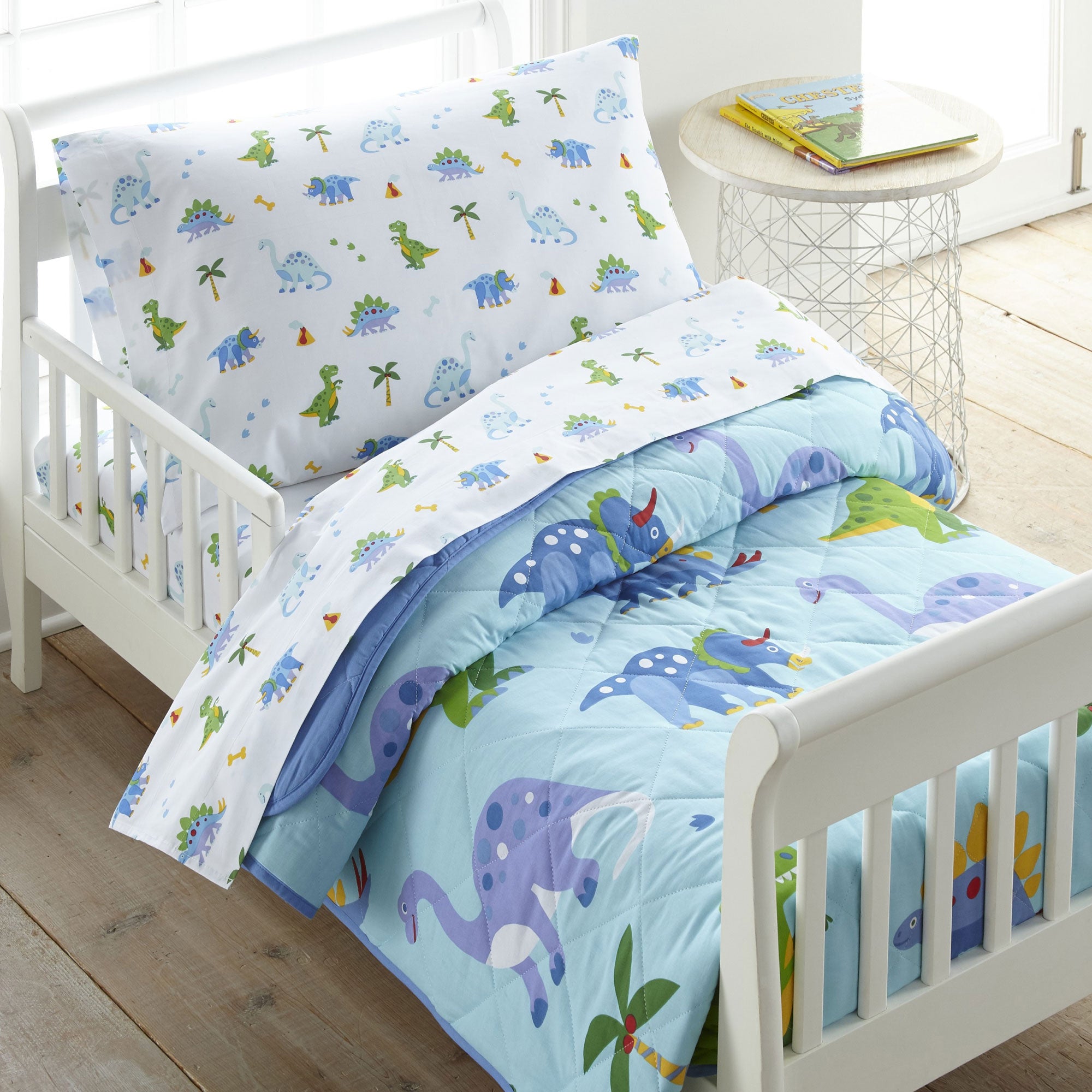 Dinosaur Land 100% Cotton Sheet Set - Toddler
