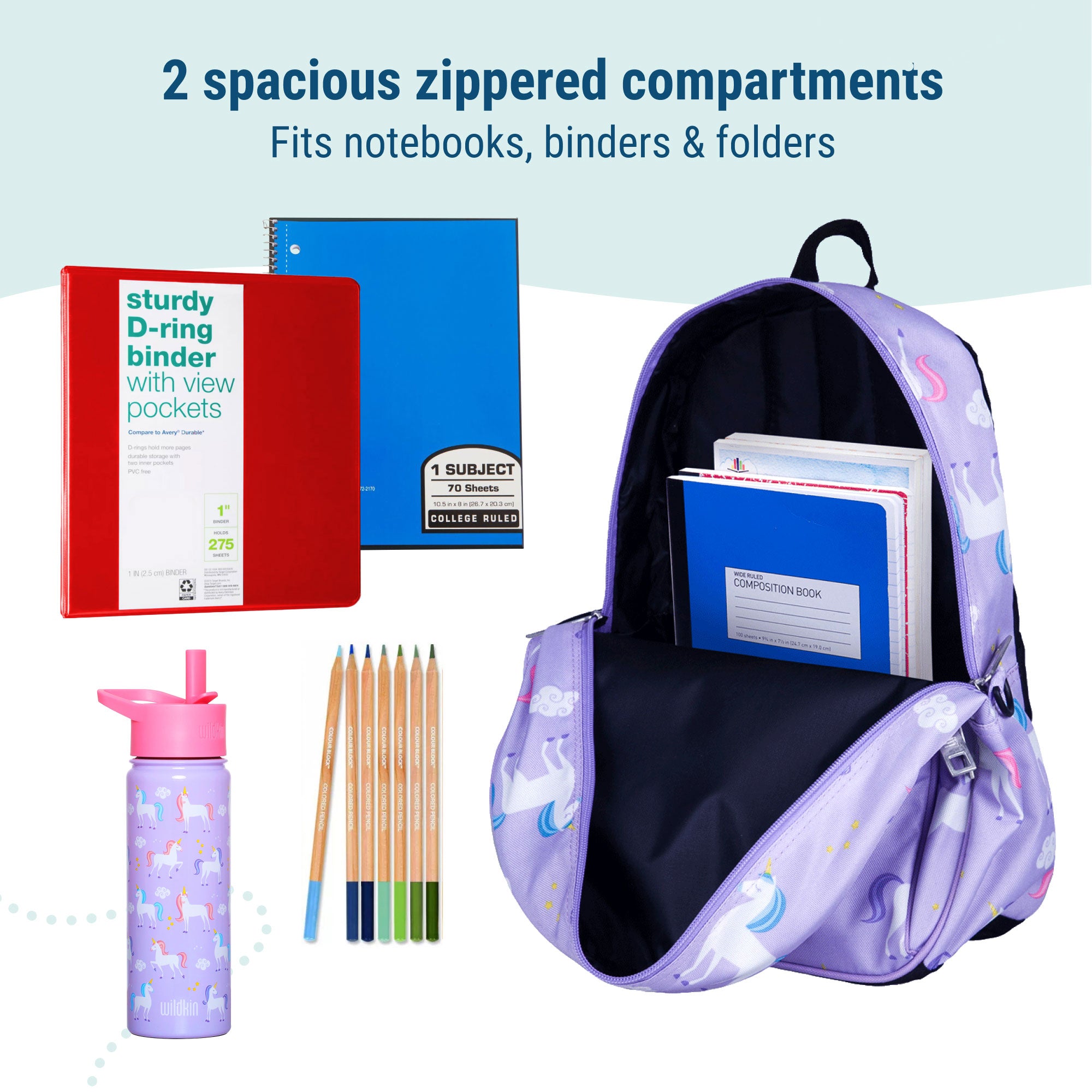 15 Inch Backpack - Girls