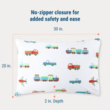 Transportation 100% Cotton Pillowcase - Standard