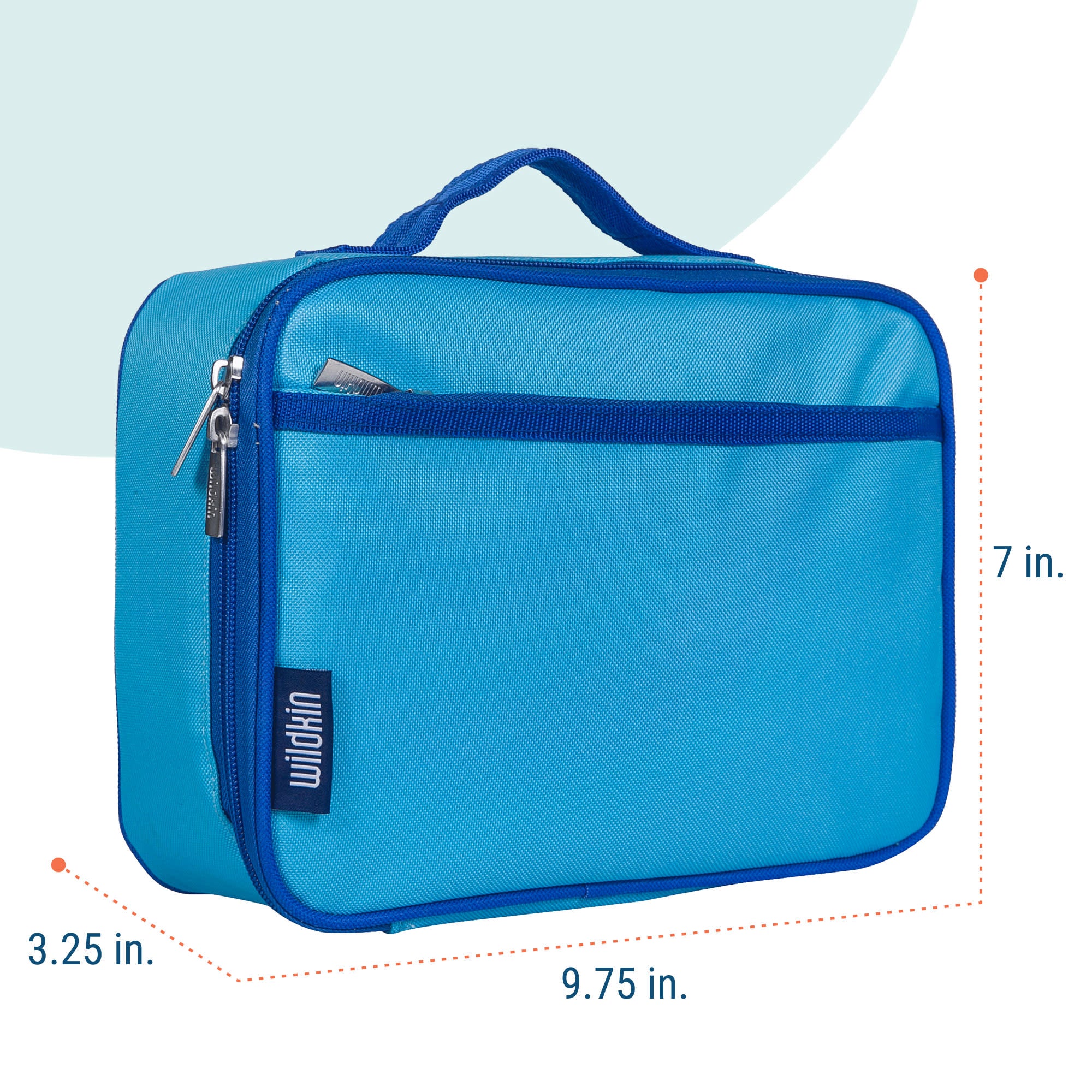 Sky Blue Lunch Box