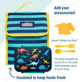 Blue Stripes Lunch Bag