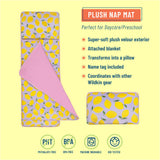 Lilac Lemonade Plush Nap Mat