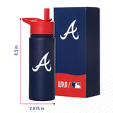 Atlanta Braves™ 18 oz Steel Water Bottle