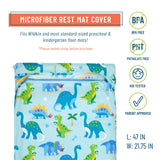 Dinosaur Land Microfiber Rest Mat Cover
