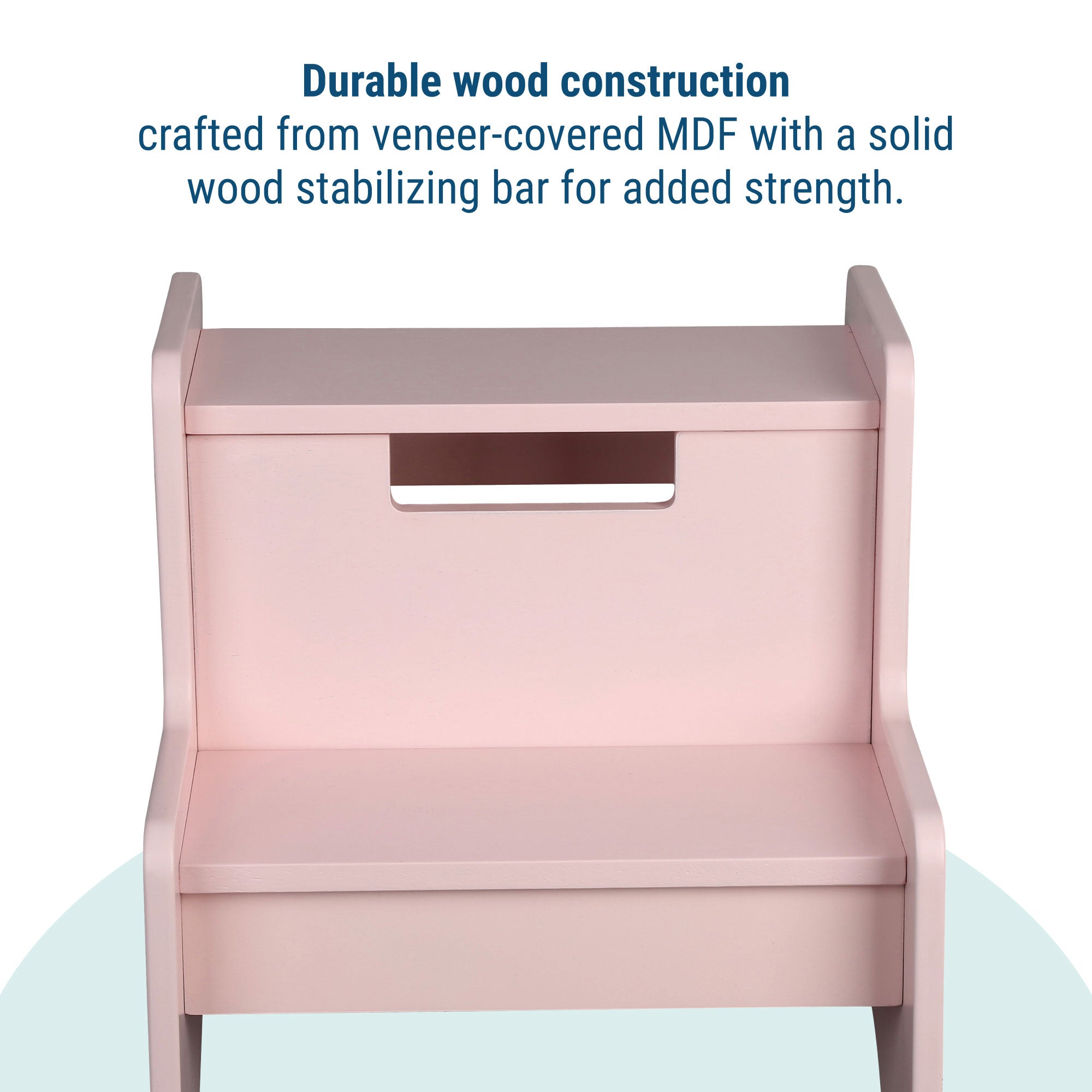 Two Step Stool - Pink