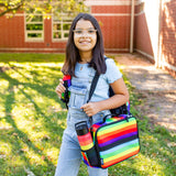 Rainbow Stripe ECO rPET Next Gen Lunch Box