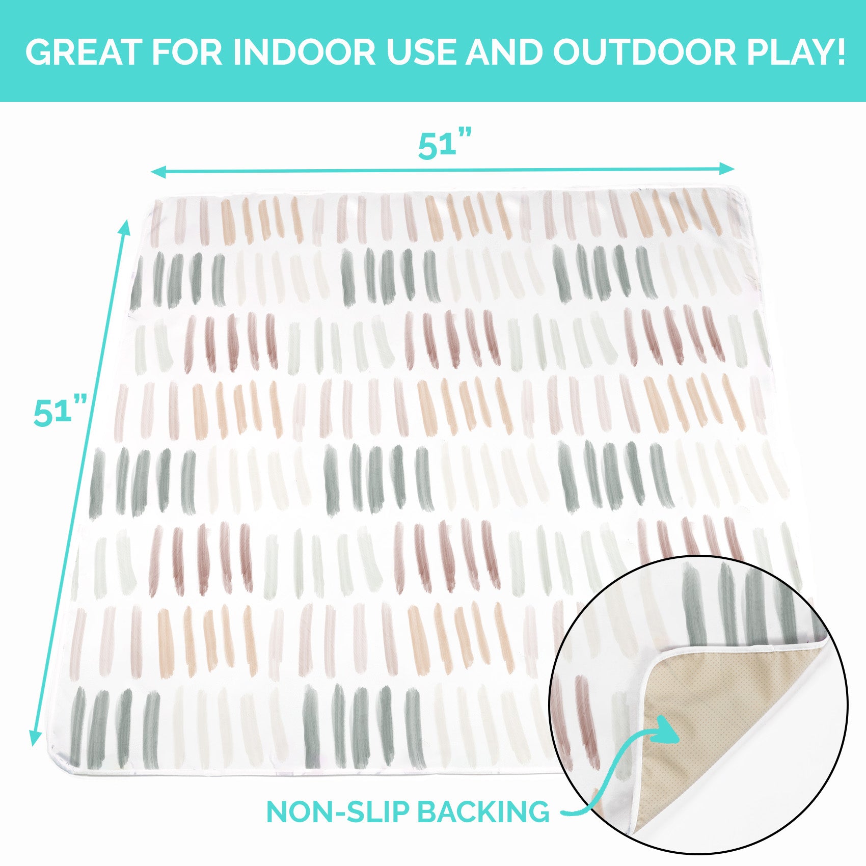 Baby Splat Mat - Dashes