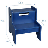 Two Step Stool - Navy Blue